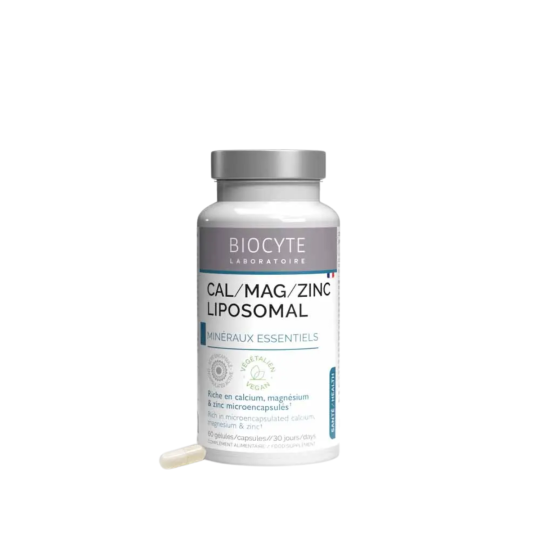 Biocyte Cal/Mag/Zinc Liposomal Minéraux Essentiels