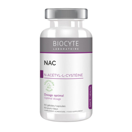Biocyte NAC Antipoxydant N-acétyl-L-cystéine