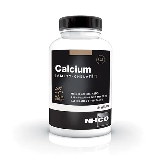 NHCO Calcium Amino-Chélaté 84 gélules
